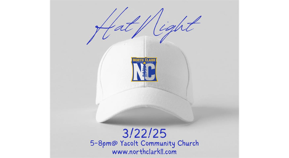 Hat Night 3/22! Purchase Tickets Here!